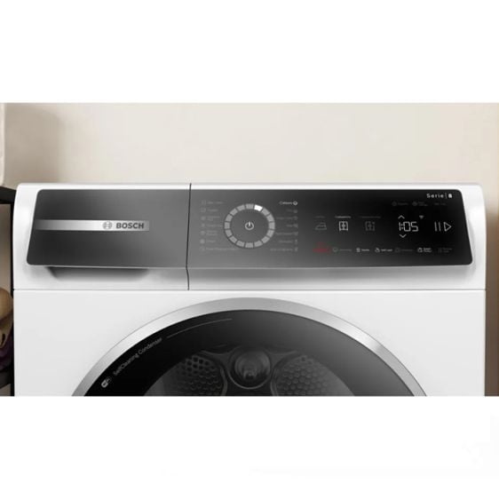 Dryer BOSCH WQB246DNBY, 9 kg, Heat pump, Auto Dry, SelfCleaning Condenser