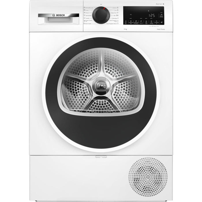 Dryer BOSCH WQG24101BY, 9 kg, Heat pump, D