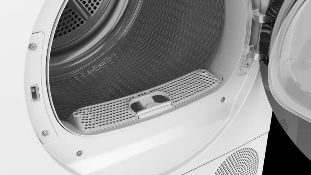 Dryer BOSCH WQG243DMBY, 9 kg, Heat pump, Auto Dry