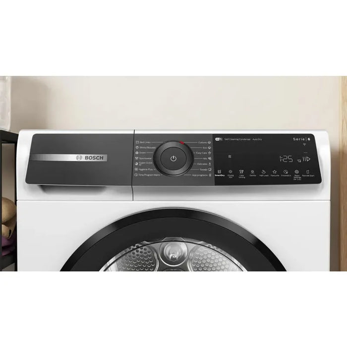 Dryer BOSCH WQH245B6BY, 9 kg, Heat pump, SelfCleaning Condenser, C