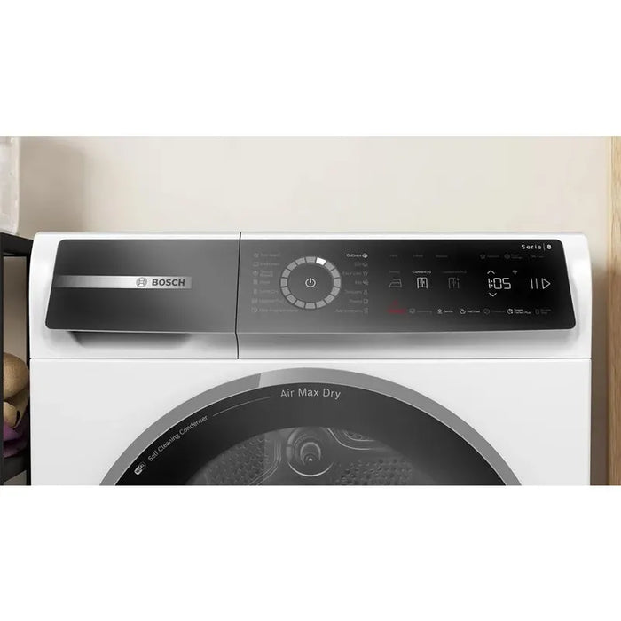 Dryer BOSCH WRB247CNBY, 9 kg, Heat pump, Auto Dry, SelfCleaning Condenser, class A