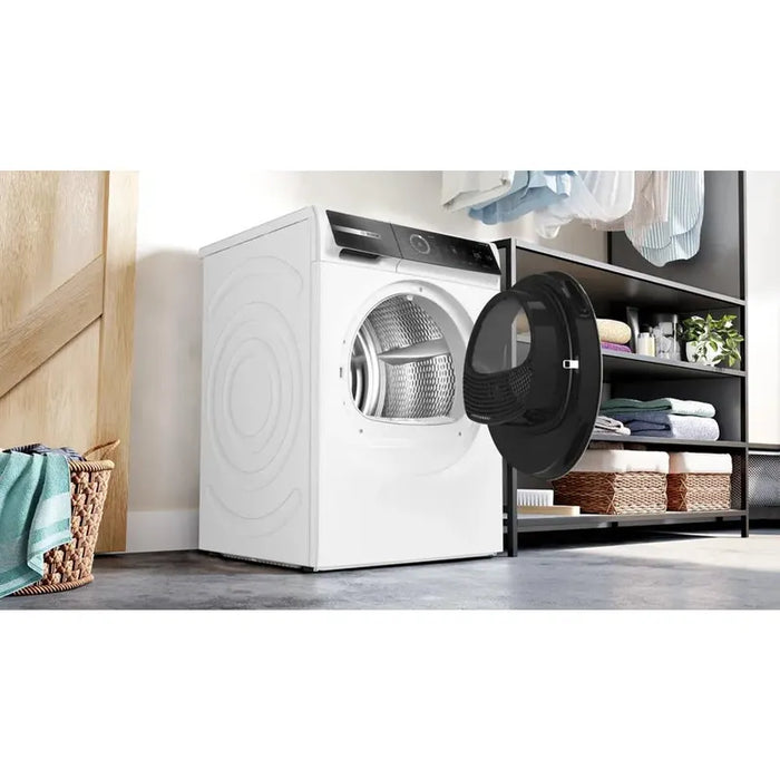 Dryer BOSCH WRB247CNBY, 9 kg, Heat pump, Auto Dry, SelfCleaning Condenser, class A