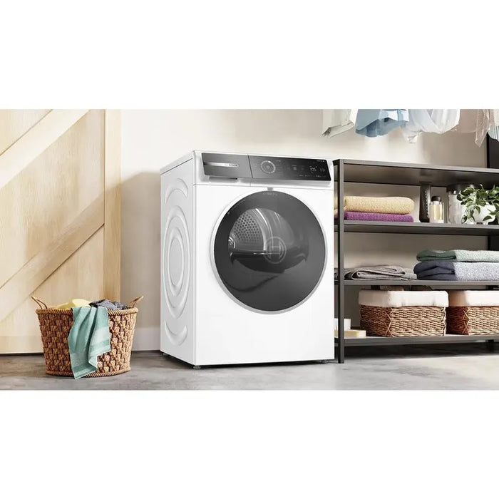 Dryer BOSCH WRB247CNBY, 9 kg, Heat pump, Auto Dry, SelfCleaning Condenser, class A