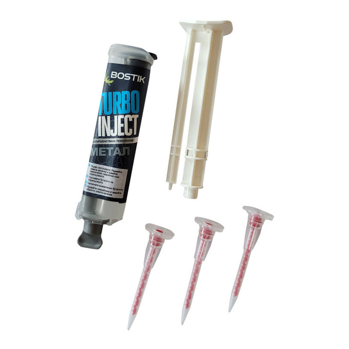ADHESIVE FOR METAL 10 G 3 TIPS BOSTIK TURBO INJECT