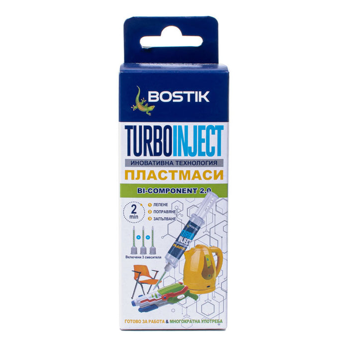 ADHESIVE FOR PLASTIC 10 G 3 TIP BOSTIK TURBO INJECT