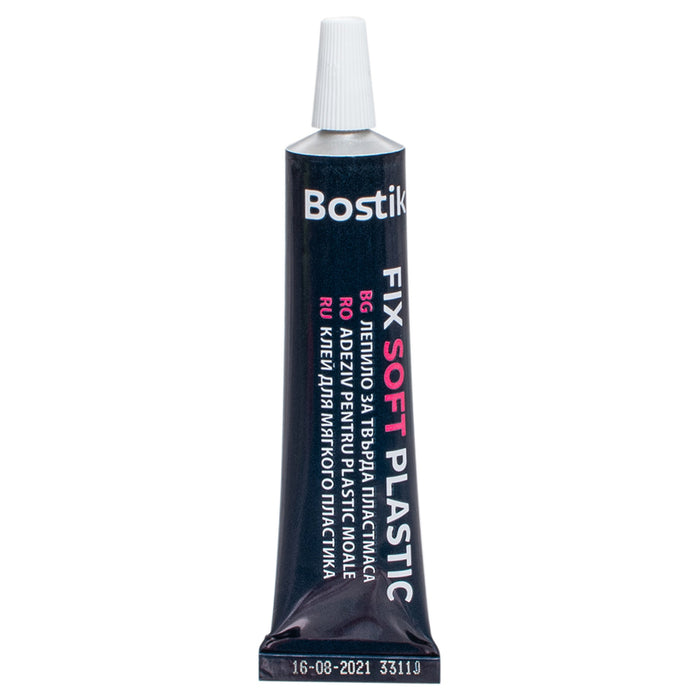 ADHESIVE FOR SOFT PVC FIX SOFT PLASTIC 20 ML BOSTIK