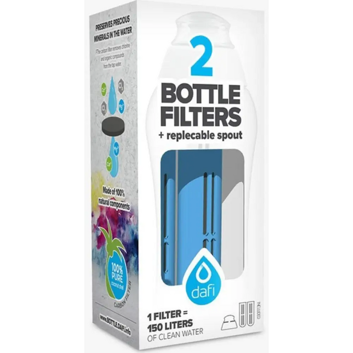 Bottle filter Dafi 2pcs filters and cap 6190328101 blue - Пречистване на вода<<<За Кухнята<<<Малки