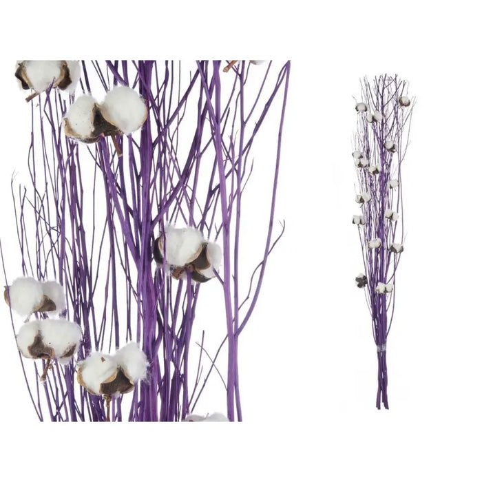 Bouquets Gift Decor Purple Lavendar Vegetable Cotton 10 x 100 x 18 cm (18 Units) - Декорация и Осветление<<<Дом