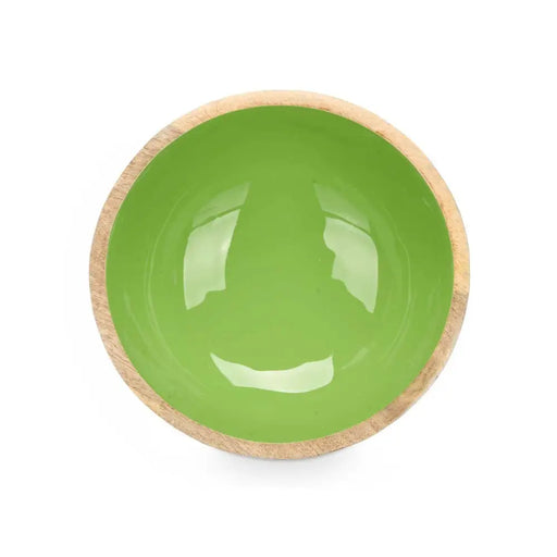 Bowl Gift Decor Green 24,3 x 10,5 x 24,3 cm (6 Units) - Декорация и Осветление<<<Дом Градина<<<BigBuy&&&Други артикули