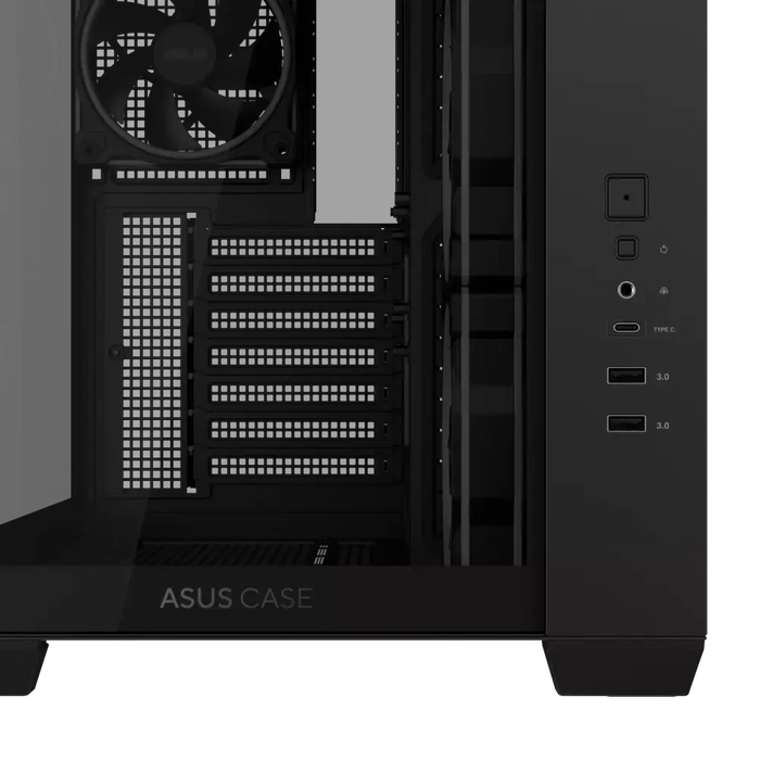 Box ASUS A32 PLUS Tempered Glass + 4 ARGB Fans - Black - Кутии за компютри<<<Компютърни компоненти<<<ValiAPI