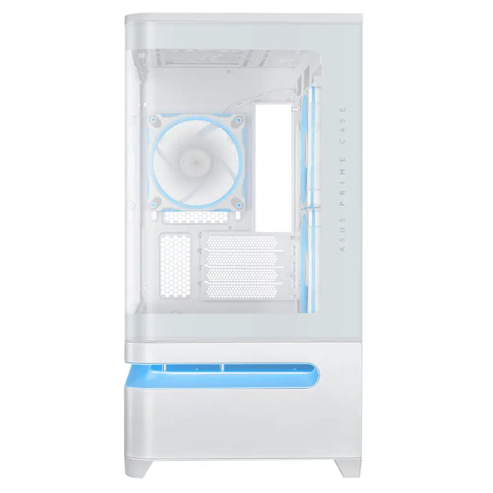 Box ASUS Prime AP202 ARGB mATX + 3 ARGB Fans - White - Кутии за компютри<<<Компютърни компоненти<<<ValiAPI&&&Системни