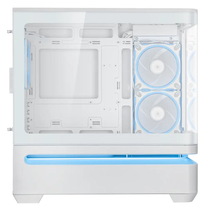 Box ASUS Prime AP202 ARGB mATX + 3 ARGB Fans - White - Кутии за компютри<<<Компютърни компоненти<<<ValiAPI&&&Системни