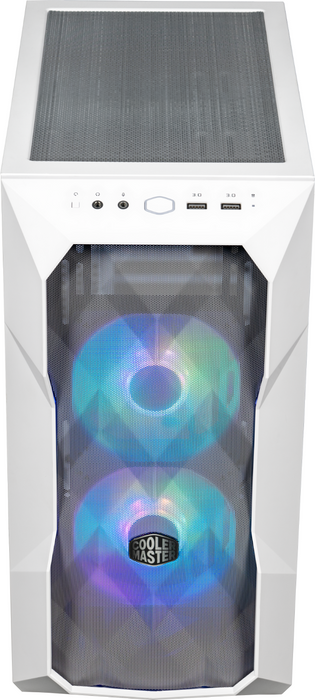 Box Cooler Master MasterBox TD300 Mesh White - Кутии за компютри<<<Компютърни компоненти<<<ValiAPI&&&Компютър Мрежи и