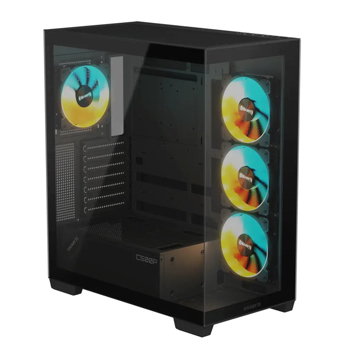 Box Gigabyte C500 PANORAMIC Stealth Black - Mid-Tower - Кутии за компютри<<<Компютърни компоненти<<<ValiAPI&&&Computer