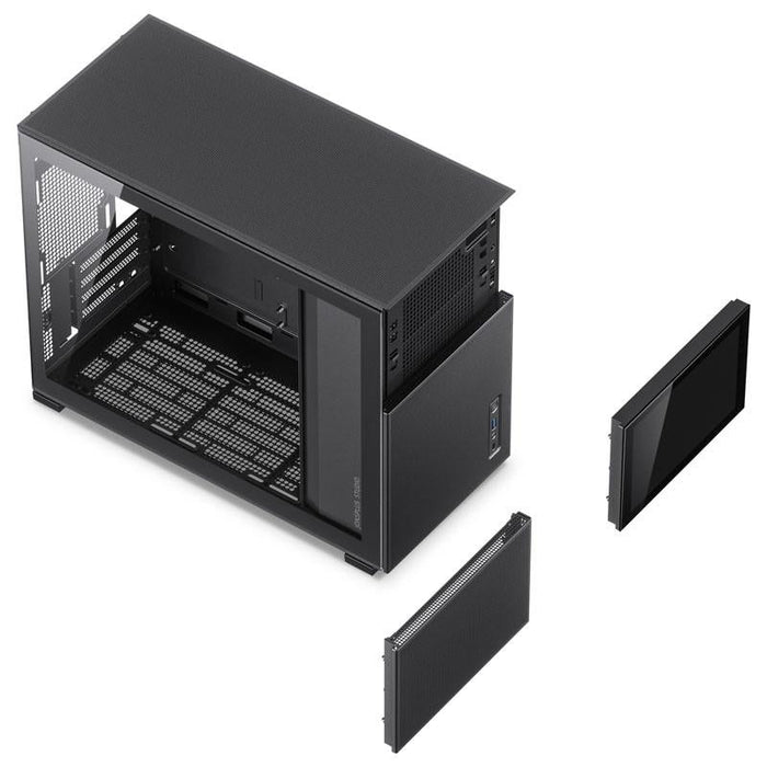 Box Jonsbo D31 Mesh Screen TG mATX Black - Кутии за компютри<<<Компютърни компоненти<<<ValiAPI&&&Computer