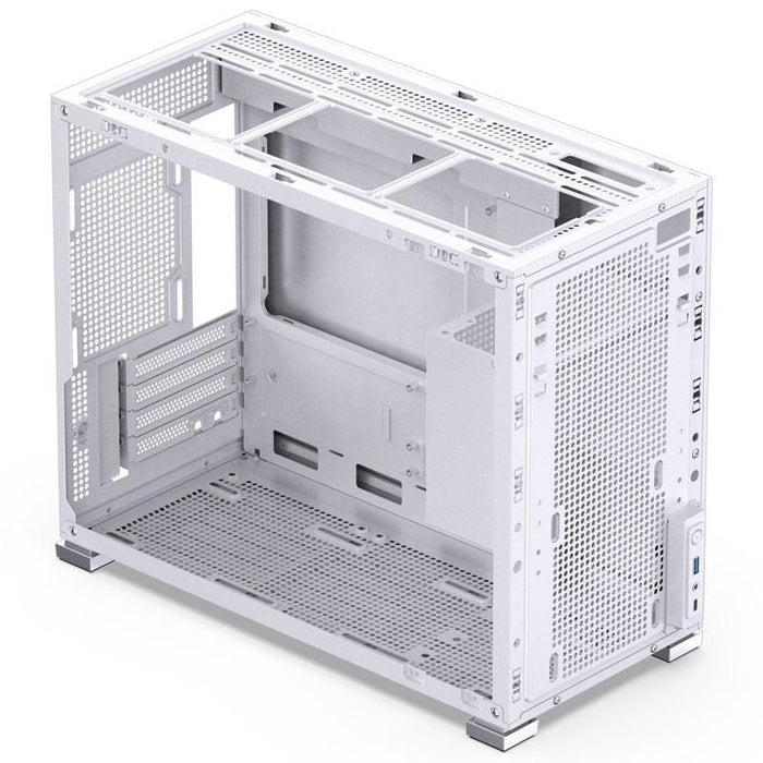 Box Jonsbo D31 Mesh Screen TG mATX White - Кутии за компютри<<<Компютърни компоненти<<<ValiAPI&&&Computer