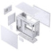 Box Jonsbo D31 Mesh Screen TG mATX White - Кутии за компютри<<<Компютърни компоненти<<<ValiAPI&&&Computer