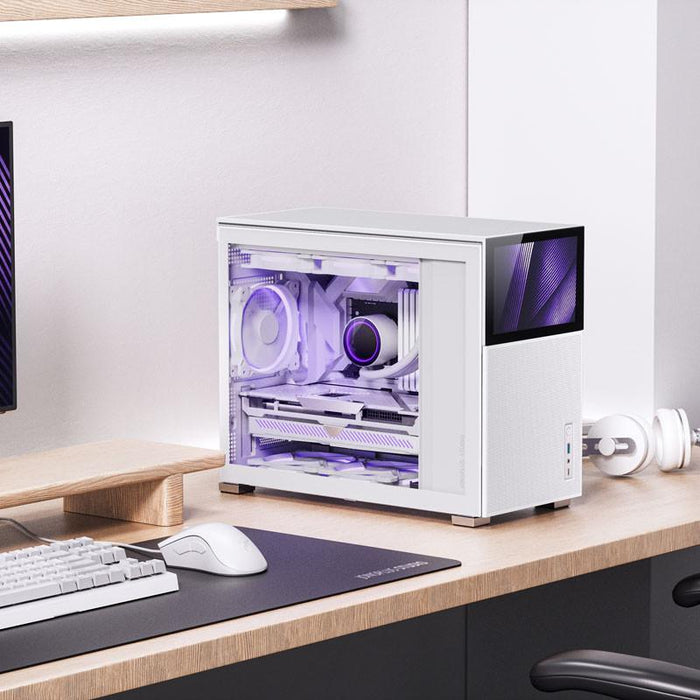 Box Jonsbo D31 Mesh Screen TG mATX White - Кутии за компютри<<<Компютърни компоненти<<<ValiAPI&&&Computer
