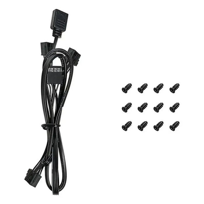 Box Ventilator DEEPCOOL R-FL12R-BKAPN3-G Ø 12 cm (3 Units) - Охлаждане<<<Компютър Мрежи и компоненти<<<Компютри|