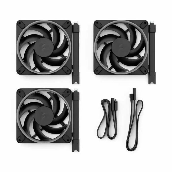 Box Ventilator Fractal Ø 12 cm - Компютър Мрежи и компоненти<<<Компютри| Електроника<<<BigBuy&&&Охлаждане<<<Компютър