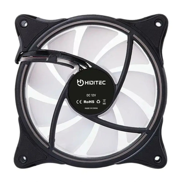 Box Ventilator Hiditec VGCH10008 Ø 12 cm ARGB Black - Компютър Мрежи и компоненти<<<Компютри|