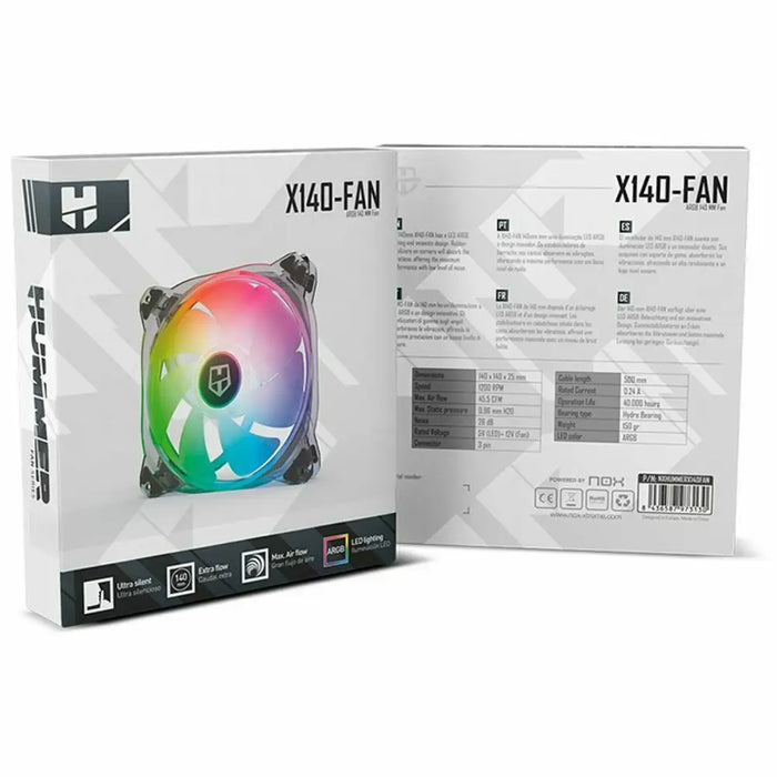 Box Ventilator Nox-Xtreme X140-FAN (1 Unit) - Компютър Мрежи и компоненти<<<Компютри|
