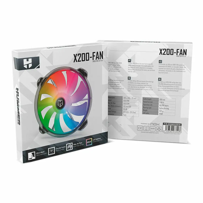 Box Ventilator Nox-Xtreme X200-FAN (1 Unit) - Компютър Мрежи и компоненти<<<Компютри|