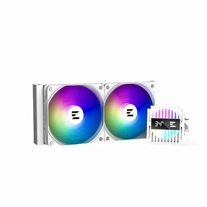 Box Ventilator Zalman ALPHA2 A24 WHITE Ø 12 cm - Компютър Мрежи и компоненти<<<Компютри|