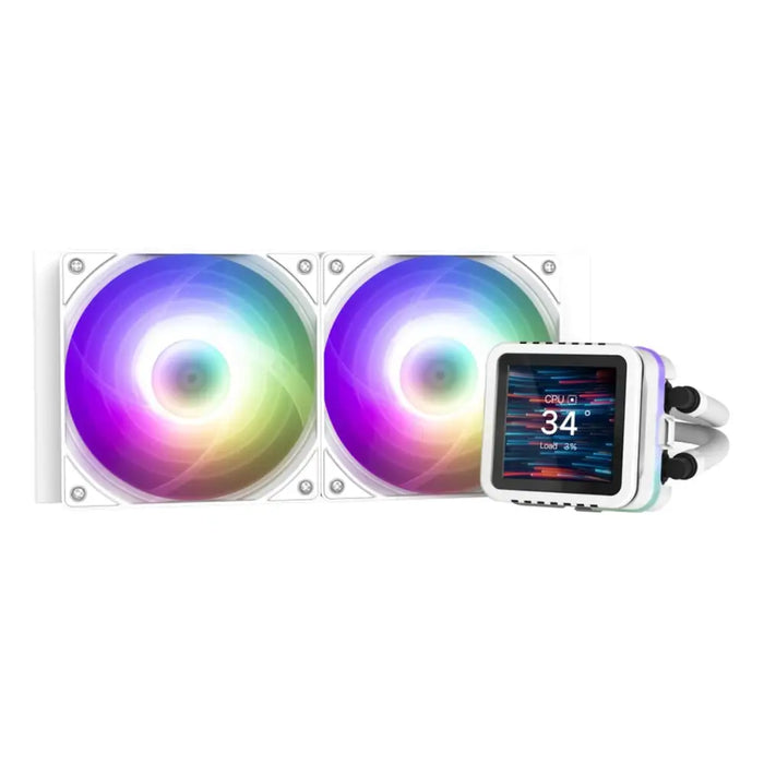 Box Ventilator Zalman ALPHA2 DS A24 WHITE Ø 12 cm (1 Unit) - Компютър Мрежи и компоненти<<<Компютри|
