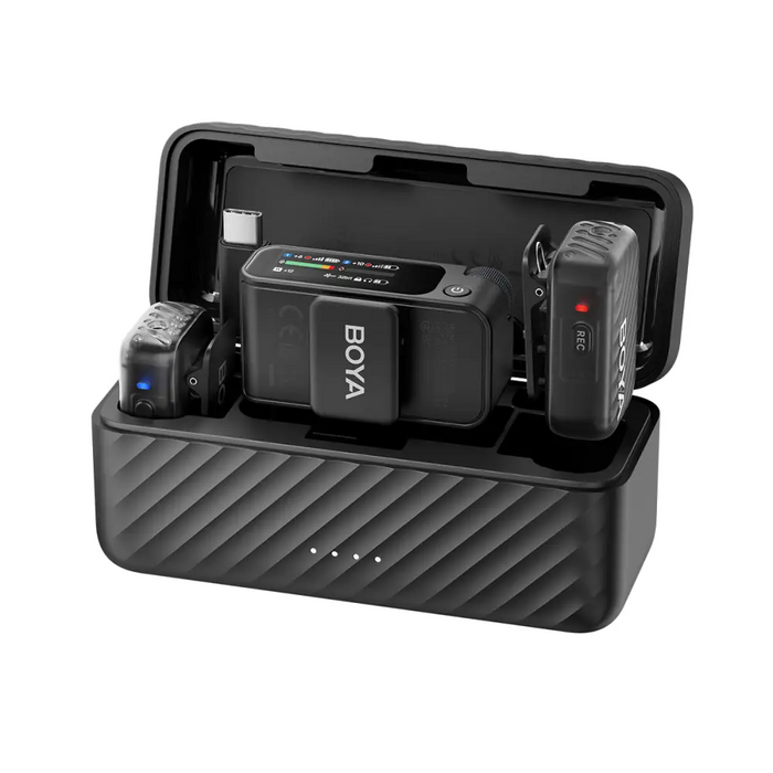 BOYA BOYAMIC 2 All-in-One wireless microphone system - Микрофони<<<Компютърна периферия<<<ValiAPI