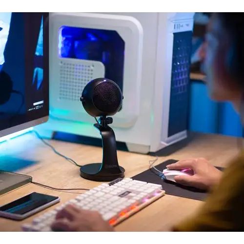 BOYA BY-PM300 desktop microphone - Микрофони<<<Компютърна периферия<<<ValiAPI