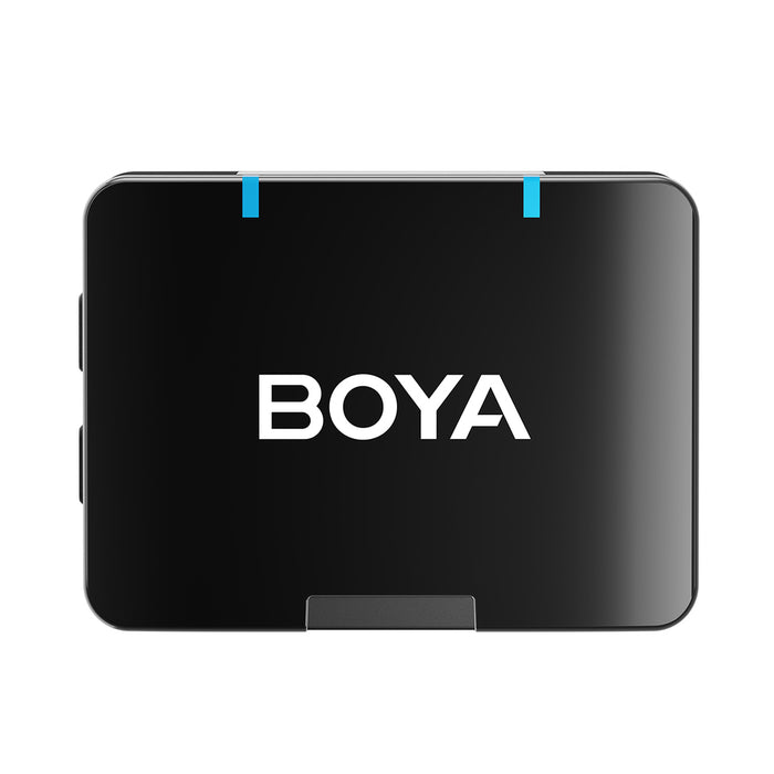 BOYA BOYAMIC 2-02 Wireless Lavalier Microphones 2.4 GHz - Black