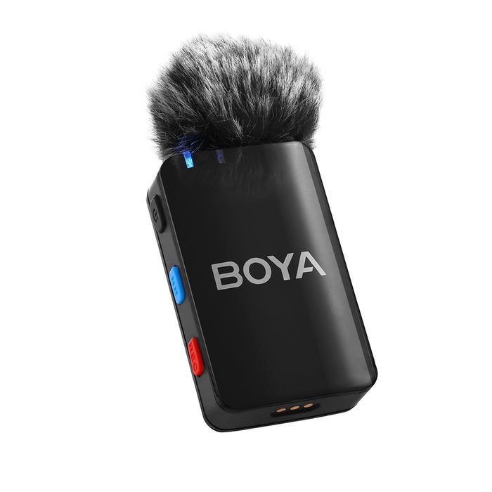 BOYA BOYAMIC 2-02 Wireless Lavalier Microphones 2.4 GHz - Black