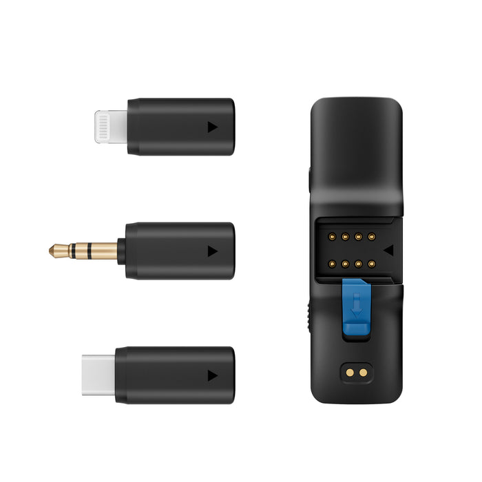 BOYA BOYALINK V2.0 Wireless Microphones 2.4GHZ USB-C - Black