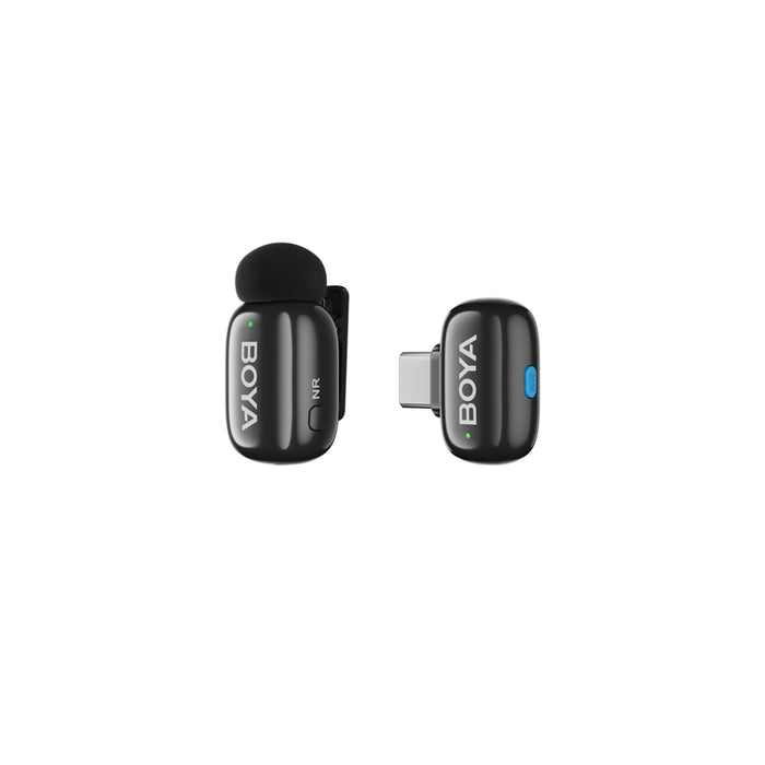 BOYA mini 2-02 wireless microphones 2.4GHz USB-C - black