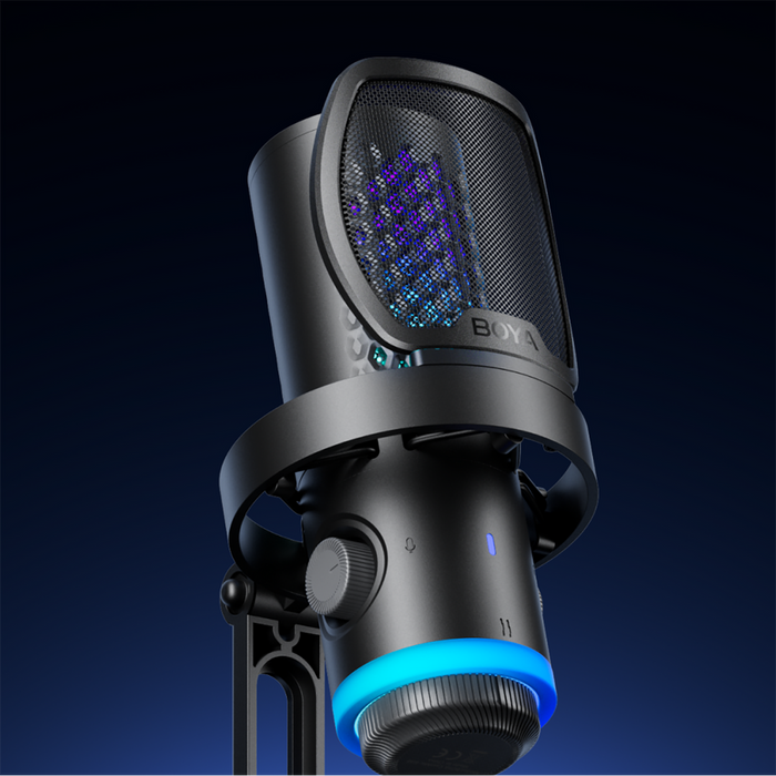BOYA CastMic G40 Wired USB-C Gaming Microphone - Black