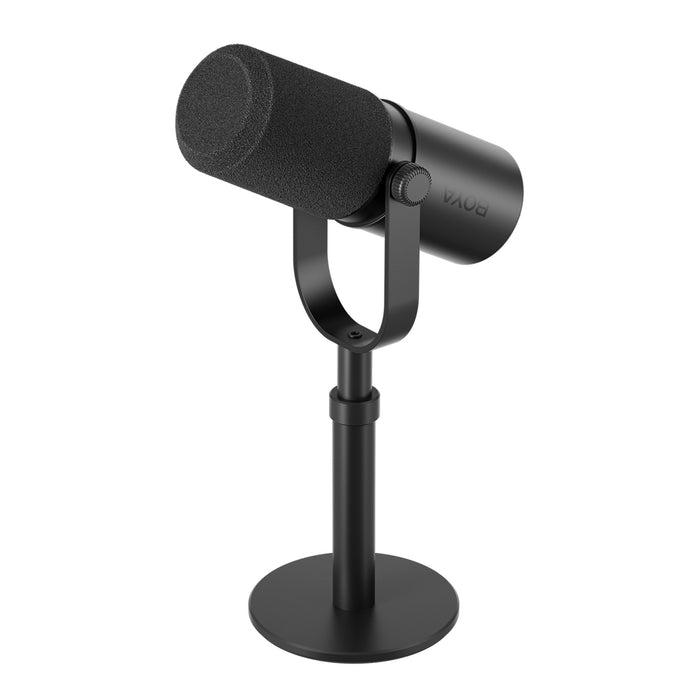 BOYA CastMic P60D Studio Microphone Stand Wired USB XLR - Black