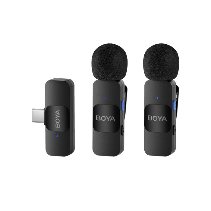 BOYA BY-V20 Wireless Microphone System for Revere, USB-C