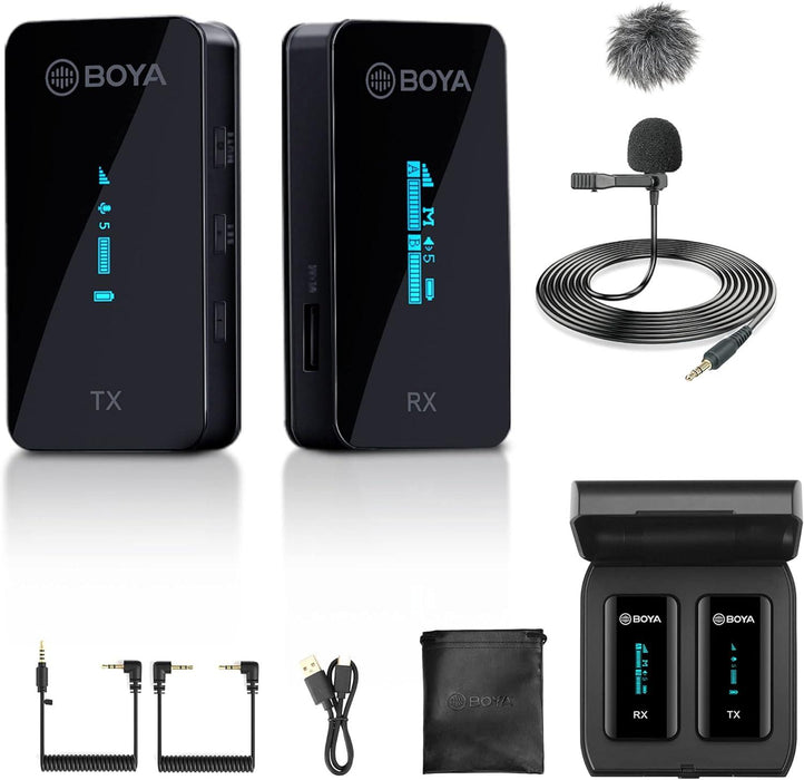 Wireless microphone system with transmitter BOYA BY-XM6-K1