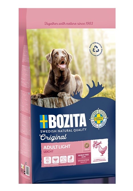 BOZITA Original Adult Light Chicken - dry dog food - 12kg