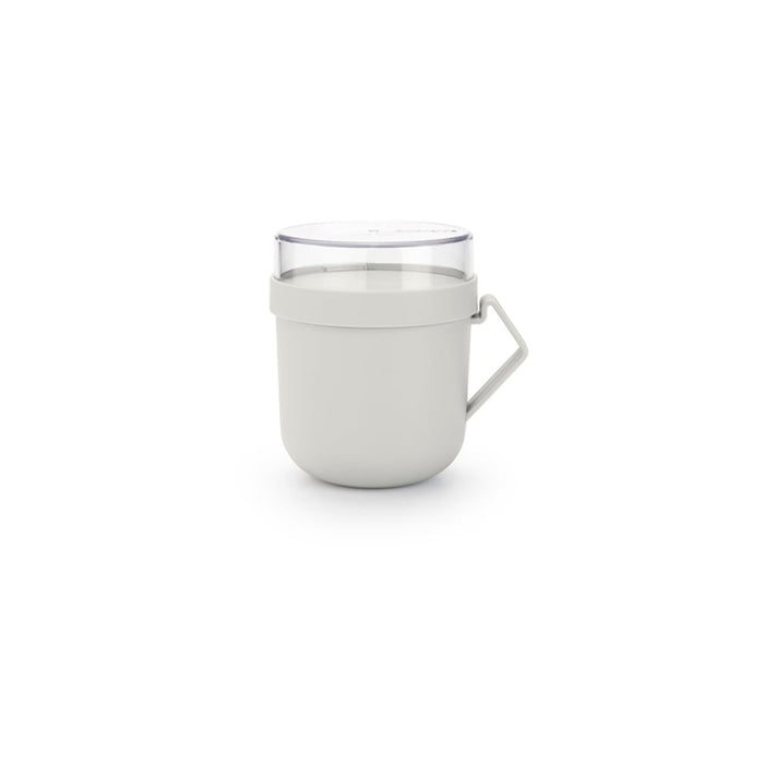 FOOD GLASS LIGHT GRAY BRABANTIA MAKE&TAKE
