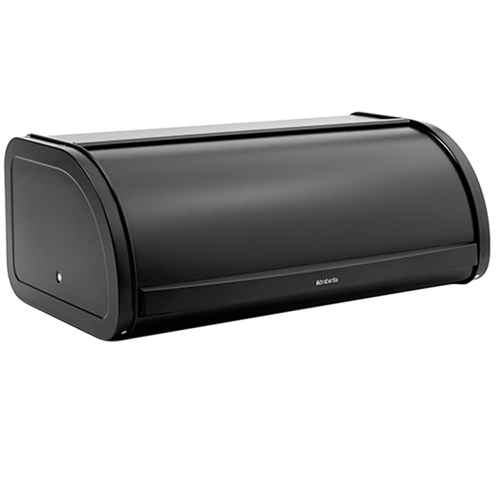 BREAD BOX ROLL TOP CONFIDENT BLACK BRABANTIA