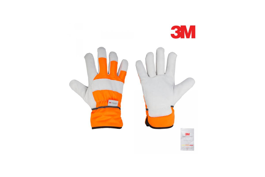 GLOVES CALF LEATHER LINING 3M 10.5