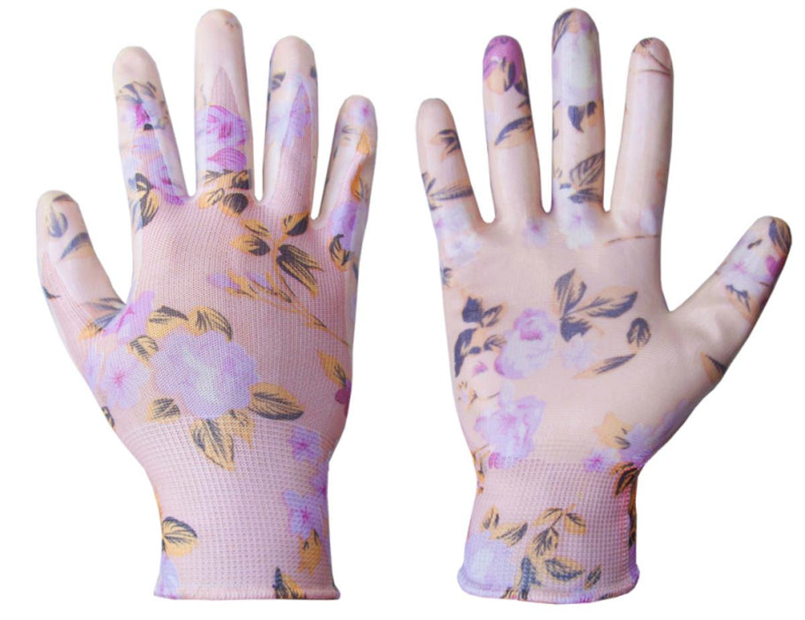 NITROX FLOWERS NITRILE GLOVES SIZE 8