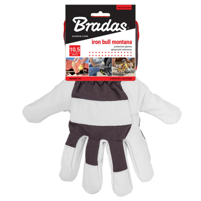 BRADAS CALF LEATHER GLOVES SIZE 10.5