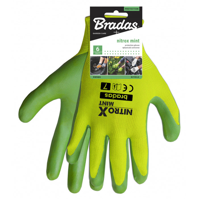 GLOVES SIZE: 6 BRADAS NITROX MINT