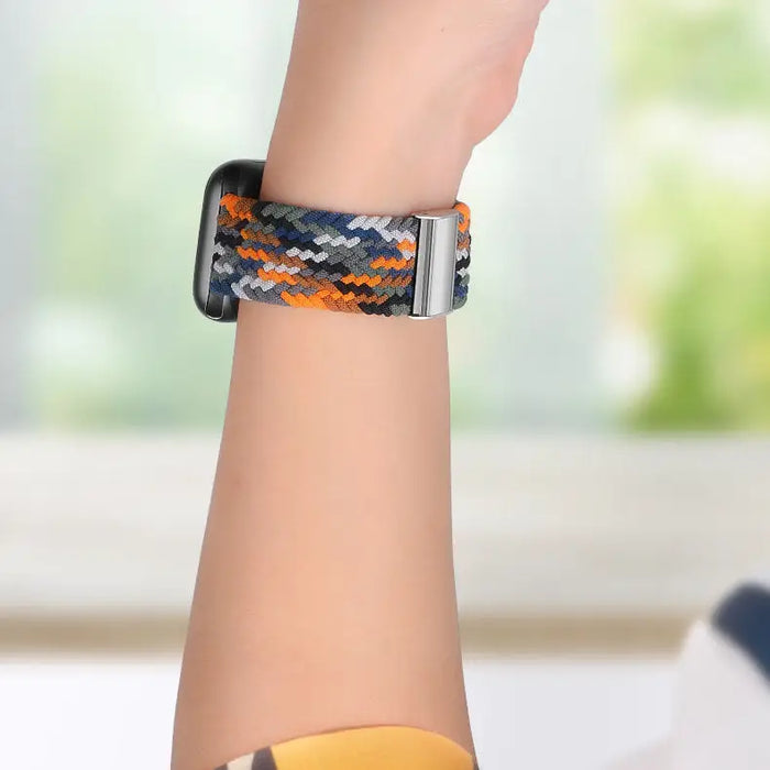 Braided Fabric Strap Bracelet Strap Fabric Band for Apple Watch 38 / 40 / 41 mm - Multicolor - Cell phone cases