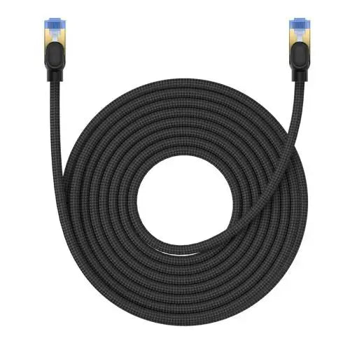 Braided network cable cat.7 Baseus Ethernet RJ45 10Gbps 10m (black) - Network<<<Основна<<<DunaXML&&&Network