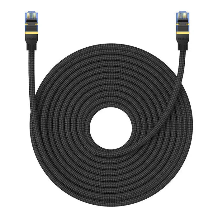 Braided network cable cat.7 Baseus Ethernet RJ45 10Gbps 20m (black) - Network<<<Основна<<<DunaXML&&&Network