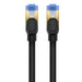 Braided network cable cat.7 Baseus Ethernet RJ45 10Gbps 20m (black) - Network<<<Основна<<<DunaXML&&&Network